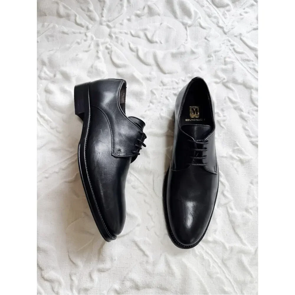 Bruno Magli Cilo Leather Derby Size 7M New